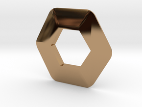 Voxel Material Sample - ALL MATERIALS in Polished Brass