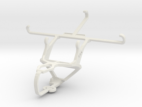 Controller mount for PS3 & Samsung Galaxy S5 LTE-A in White Natural Versatile Plastic