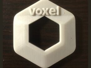 Voxel Material Sample - ALL MATERIALS in White Natural Versatile Plastic