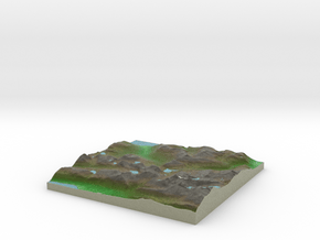 Terrafab generated model Fri Oct 23 2015 12:47:29  in Full Color Sandstone