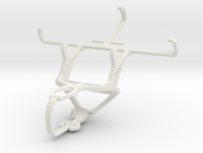 Controller mount for PS3 & verykool s4010 Gazelle in White Natural Versatile Plastic