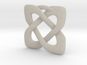 Celtic Knot Pendant in Natural Sandstone