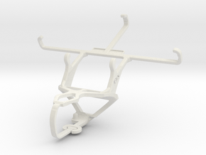 Controller mount for PS3 & Yezz Andy 5EI in White Natural Versatile Plastic