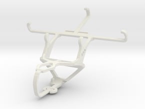 Controller mount for PS3 & ZTE Blade G Lux in White Natural Versatile Plastic