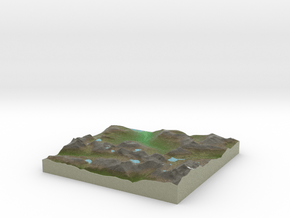 Terrafab generated model Fri Oct 23 2015 14:58:17  in Full Color Sandstone