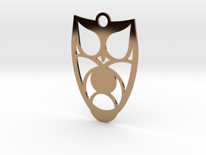Owl #3 in Polished Brass