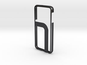 Galaxy S6 Case in Polished and Bronzed Black Steel