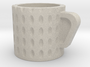 Espresso Cup in Natural Sandstone