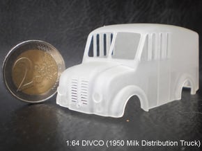 Divco Cab-V4 in Smooth Fine Detail Plastic