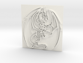 Dragon2 in White Processed Versatile Plastic