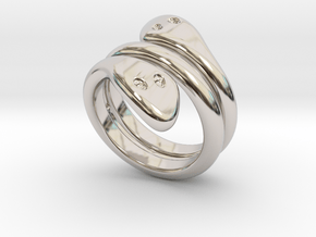 Ring Cobra 30 - Italian Size 30 in Platinum
