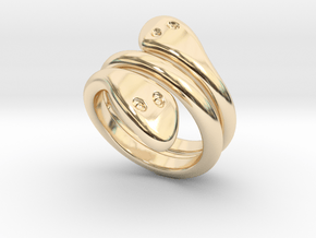 Ring Cobra 32 - Italian Size 32 in 14K Yellow Gold