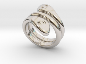 Ring Cobra 33 - Italian Size 33 in Platinum