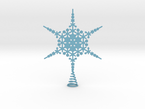 Sparkle Snow Star - Fractal Tree Top - MP3 - M in Full Color Sandstone