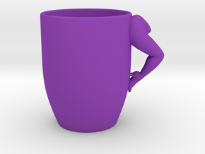 Sexy Coffee Mug in Purple Processed Versatile Plastic