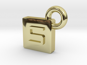 SarcaCraft Keychain - Medium in 18k Gold Plated Brass