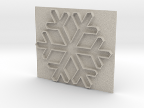 Snowflake1 in Natural Sandstone