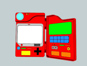 Pokedex in White Natural Versatile Plastic