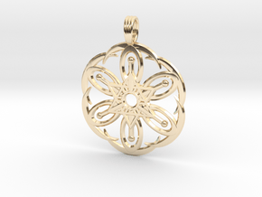 MOON BLOSSOM in 14K Yellow Gold