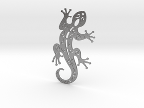 Gecko  in Natural Silver