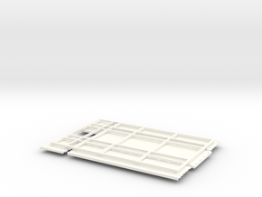 KN 24ft High side grain bed in White Processed Versatile Plastic
