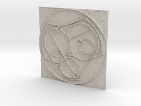 Gallifreyan  in Natural Sandstone