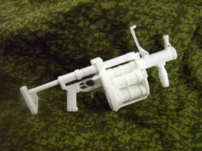 1:6 RG6 Russian Grenade Launcher SF version in White Natural Versatile Plastic