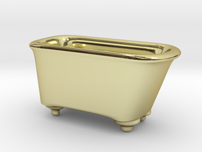 piggy tub 'money pit' in 18k Gold Plated Brass