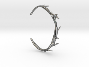 Thorn Bracelet in Polished Silver