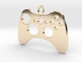 Xbox One Controller in 14K Yellow Gold
