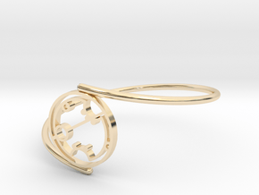 Sharon - Bracelet Thin Spiral in 14k Gold Plated Brass