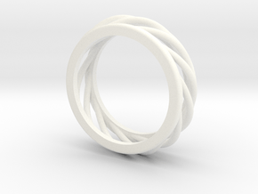 ring 1 in White Processed Versatile Plastic
