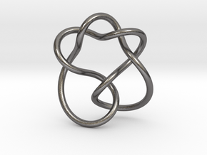 0364 Hyperbolic Knot K4.1 in Polished Nickel Steel