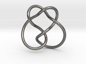 0365 Hyperbolic Knot K3.2 in Polished Nickel Steel