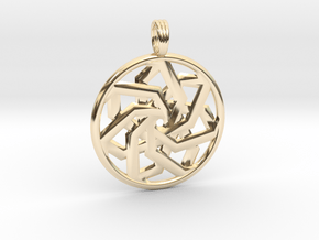 PEACEFUL CLARITY in 14K Yellow Gold