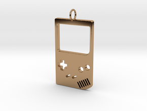 Gameboy in Polished Brass