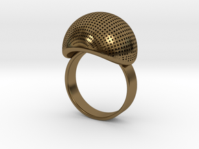 VESICA PISCIS Ring Nº1 in Polished Bronze