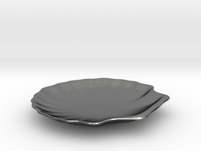 Shell Dish in Polished Silver