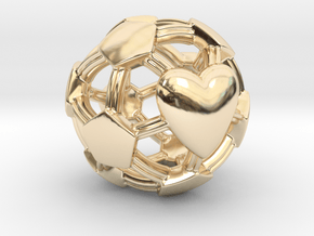 iFTBL MyPulse / The One  in 14k Gold Plated Brass