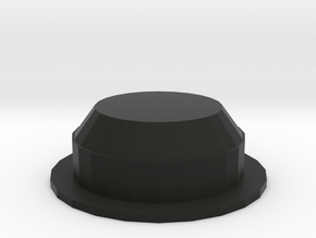 Tavor Handgrip Button - Concave in Black Natural Versatile Plastic
