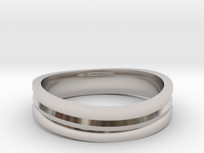 Ring of awesome in Rhodium Plated Brass