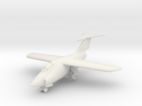 Grumman XF10F Jaguar (With landing gear) 1/285 6mm in White Natural Versatile Plastic