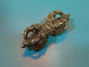Dorje in Polished Bronze Steel