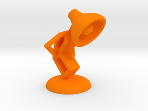 Lala - Trying Tie - DeskToys in Orange Processed Versatile Plastic