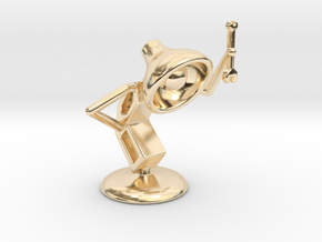Lala as "Mechanic" - DeskToys in 14k Gold Plated Brass