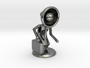 Lala as "Executive Manager" - DeskToys in Fine Detail Polished Silver