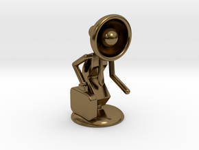 Lala as "Executive Manager" - DeskToys in Polished Bronze