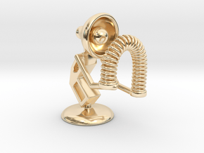 Lala - Playing with "Spring coil toy" - DeskToys in 14K Yellow Gold