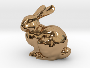 Bunny in Polished Brass