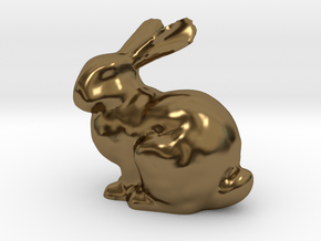 Bunny in Polished Bronze